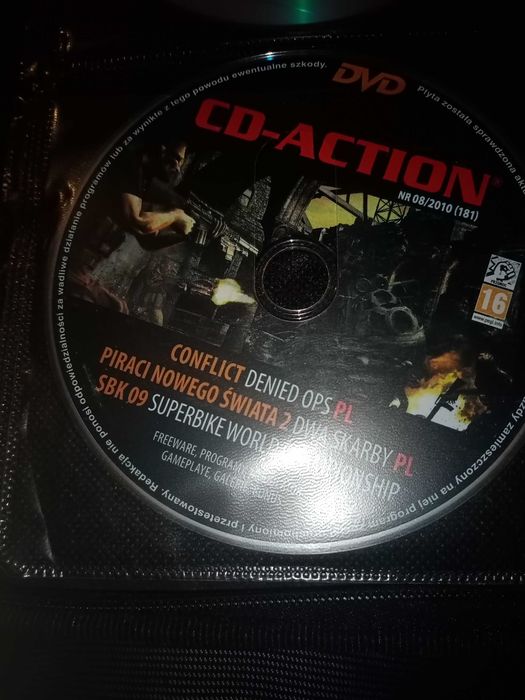CD-Action 08/2010 #181 – Conflict: Denied Ops PL, Piraci 2 PL, SBK 09
