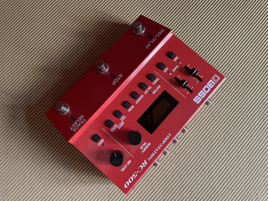 BOSS RC-500 Loop Station novo na caixa