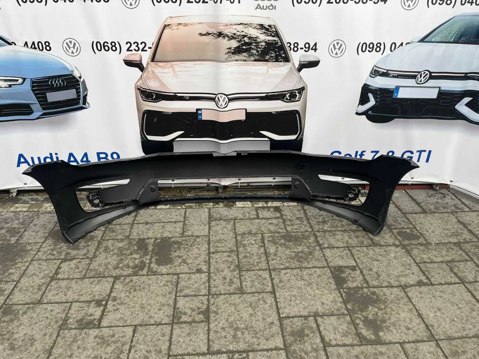 Бампер e-golf 7.5 гольф 7 рестайлинг 17- перед передний 5ge807221c
