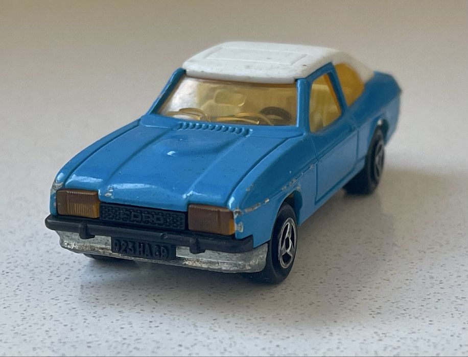 Miniatura Majorette Ford Capri – Made in France – Anos 70/80