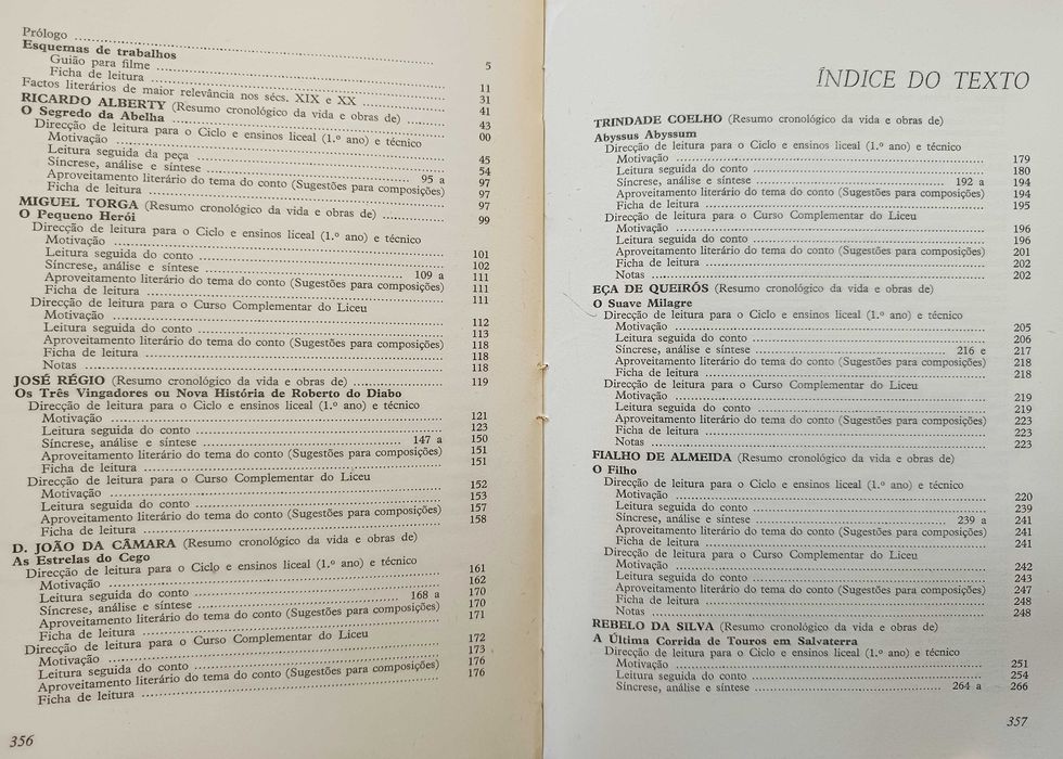 Antologia de peças dramáticas, contos, lendas e narrativas