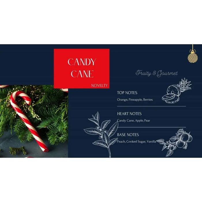 Ароматична свічка Карамельний Льодяник 75 г, Collines de Provence