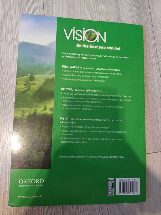 vision 5 student's book