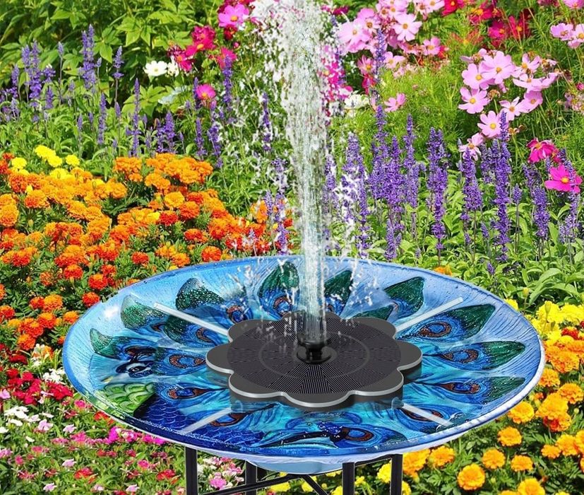 Fontanna solarna, bateria 2000 mAh