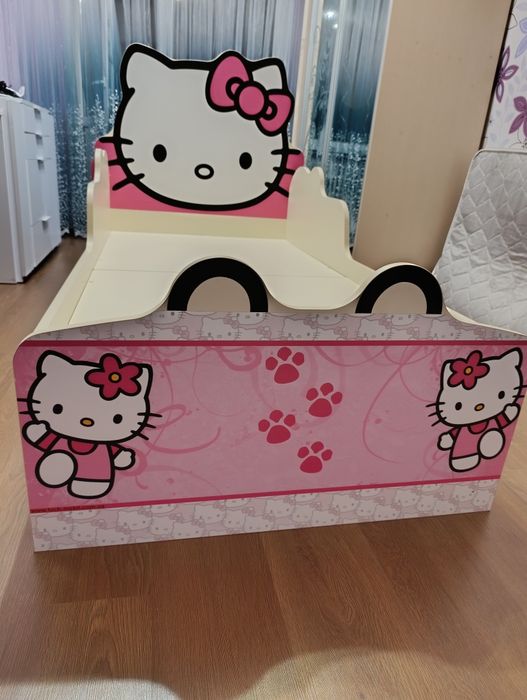 Дитяче ліжко з матрацом Хеллоу Кітті -  HELLO KITTY
