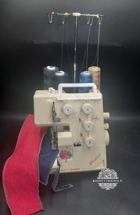 Szwajcarski Overlock BERNINA 2,3,4 nitkowy GWARANCJA 12 MIESIECY