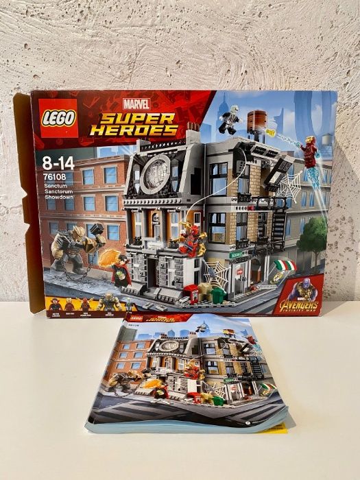 LEGO 76108 - Super Heroes - Starcie w Sanctum Sanctorum - stan IDEALNY