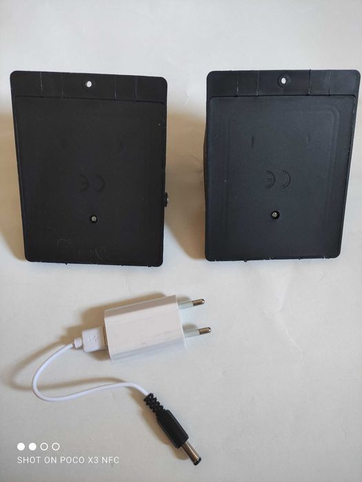 Уличный настенный светильник,светодиодный 2 шт.+зарядка