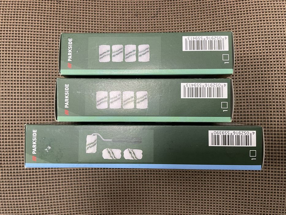 Набор валиков для окрашивания 60мм (ручка + 10 валиков) PARKSIDE