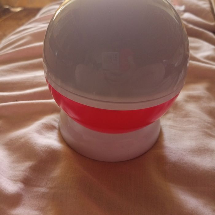 Лампа нічник рожева