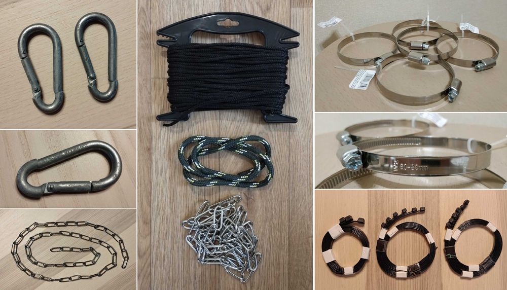 Комплект хозяйственных товаров инструментов для дома/сада