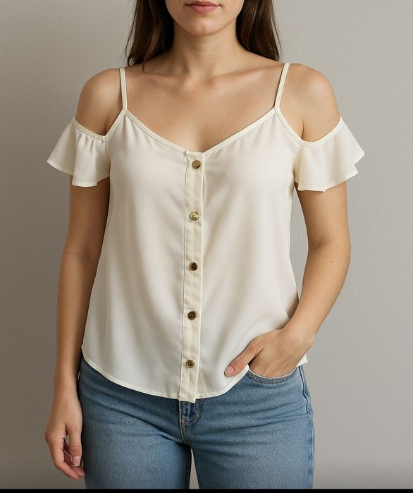 Blusa Branca Tamanho 34 - Estilo Leve e Elegante

Modelo com alças fin