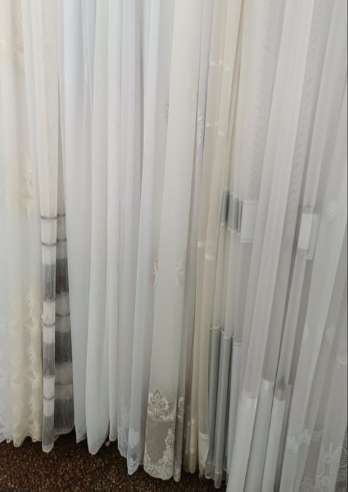 Продам тюлі, штори, арки