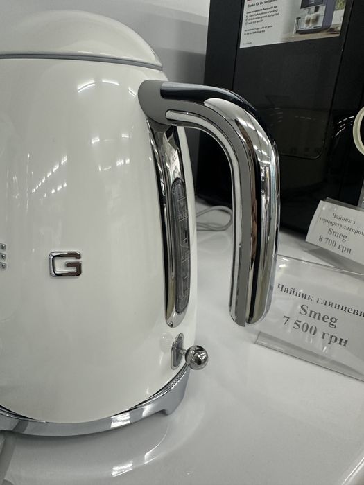 Електрочайник SMEG KLF03WHEU, новий, гарантія
