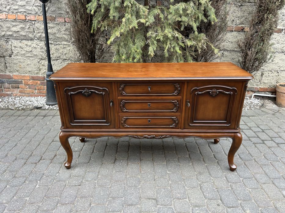 Stylowa Komoda Ludwikowska Ludwik Stolik TV RTV kredens Po Renowacji