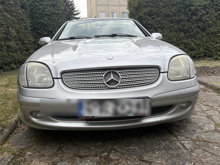 Mercedes SLK 200 Kompressor R170 cabrio manual skóra