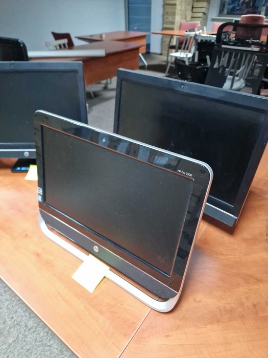 6 szt. komputerów AIO Hp, 3 sztuki sprawne