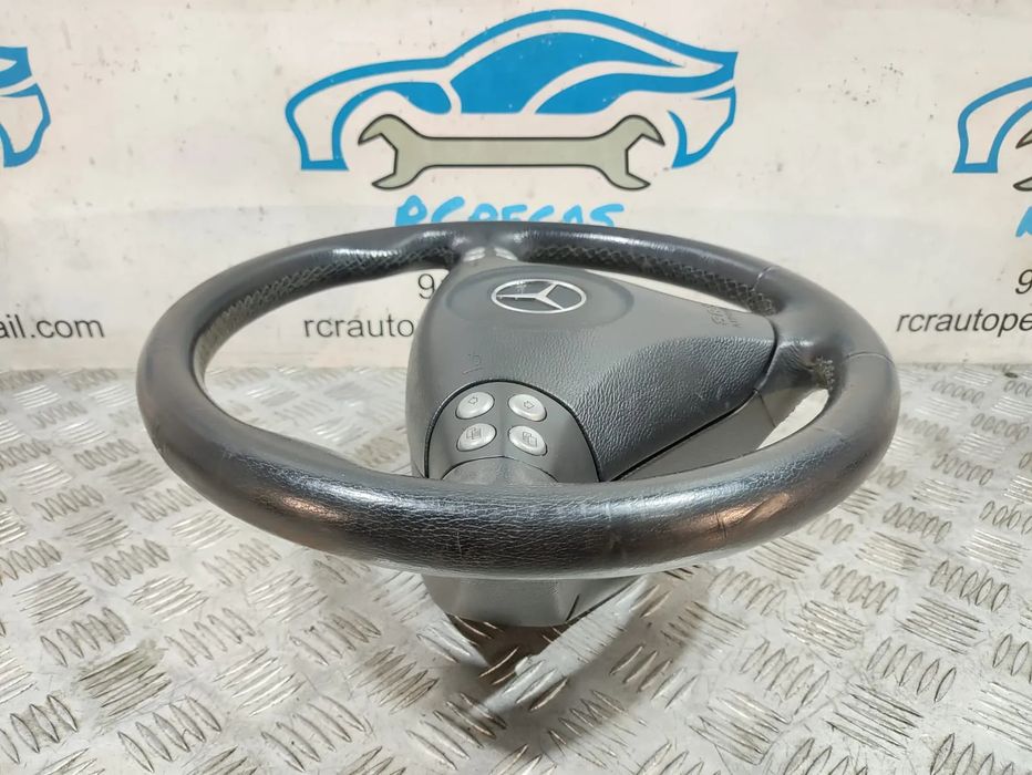 Volante Completo em Pele Multifunções Mercedes Benz SLK R171