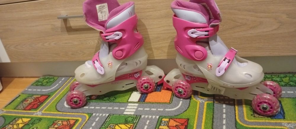 Rolki z marzliwością przerobienia na wrotki