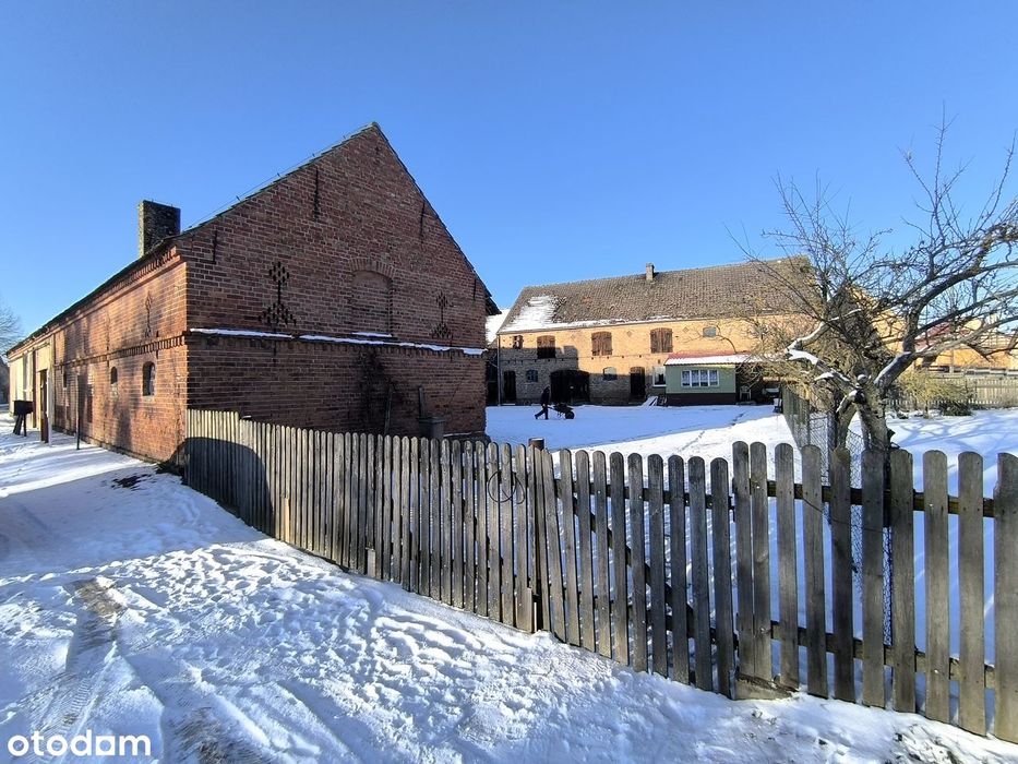 Gospodarstwo z dużym potencjałem - do zamieszkania od zaraz.