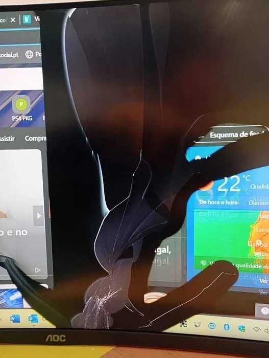 Nintendo Switch e Aoc 32 polegadas