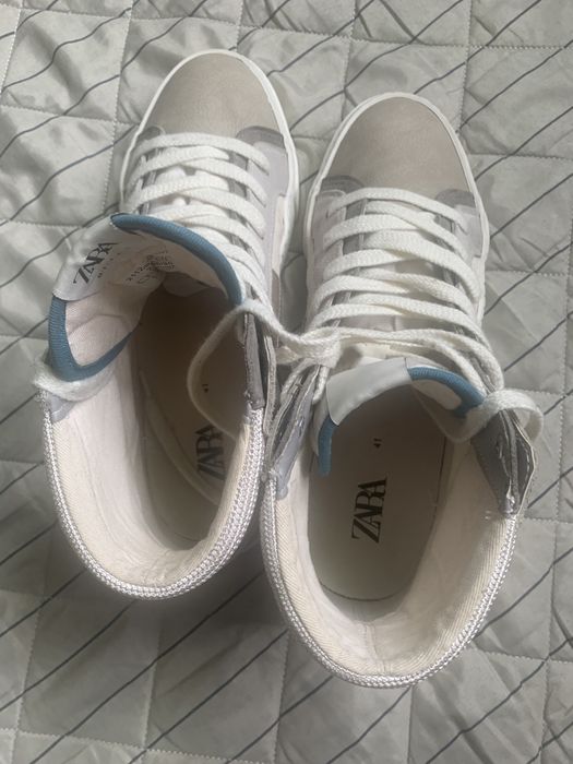 Чоловічі хайтопи, кеди, кросівки Zara 41р (нові)