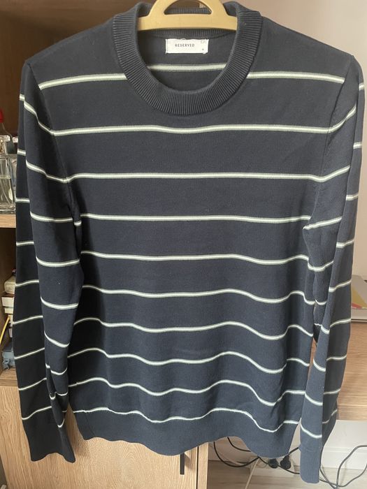 Sweter męski w paski