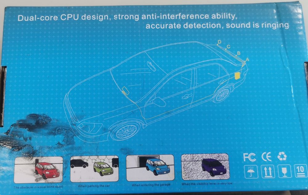 Kit de Sensor de Estacionamento