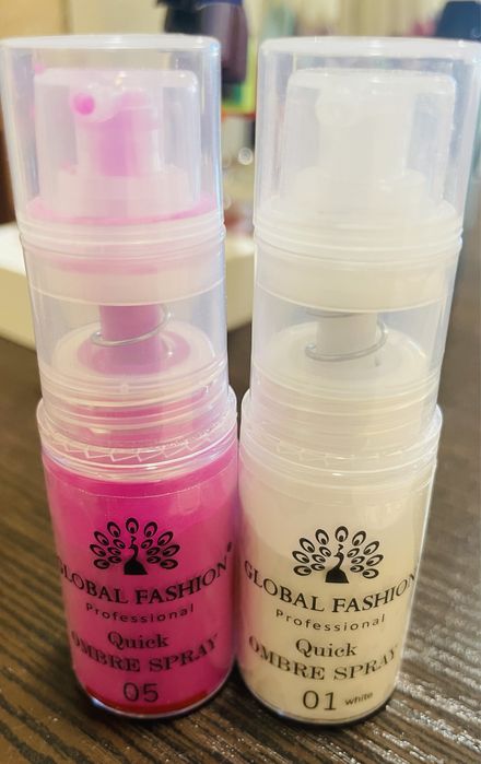 Сухий спрей для градієнта нігтів Global Fashion