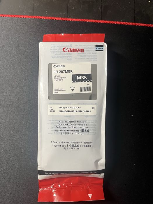 Sprzedam Tusz PFI-207MBK
