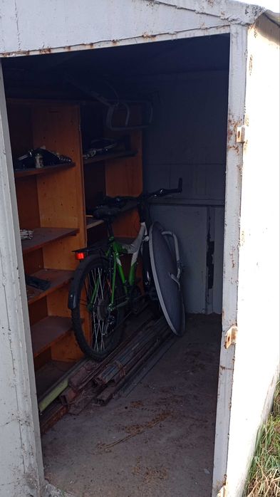Будка металева під гараж мото, вело транспорту