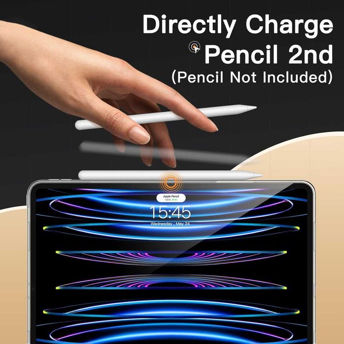 JETech Etui dla iPad Pro 11 Cala Model 4./3./2. Generacji Przezroczyste