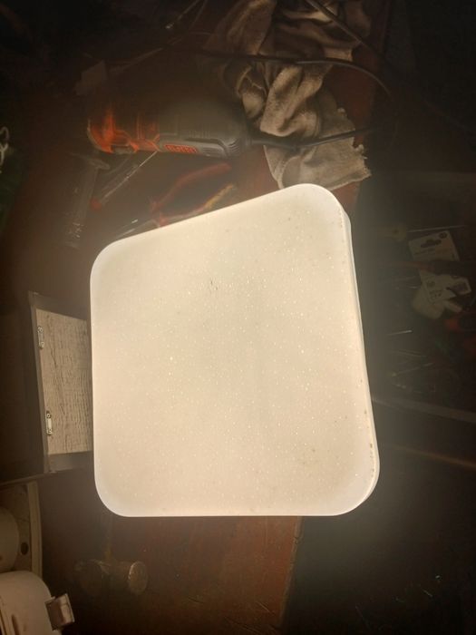 plafon de teto LED quadrado e o