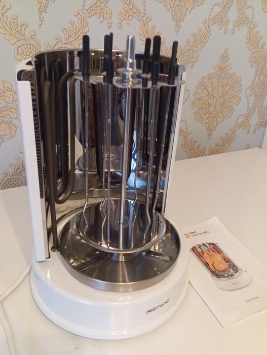 Гриль вертикальний Delimano Шеф білий, новий!!!