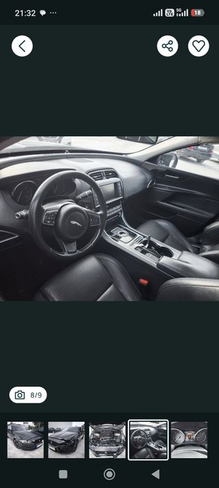 Jaguar XE 2.0 para peças