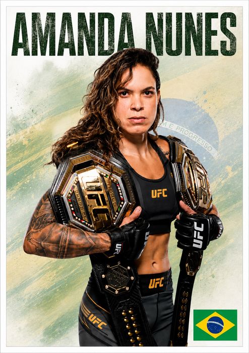 Lote 8 Posters lutadores MMA
