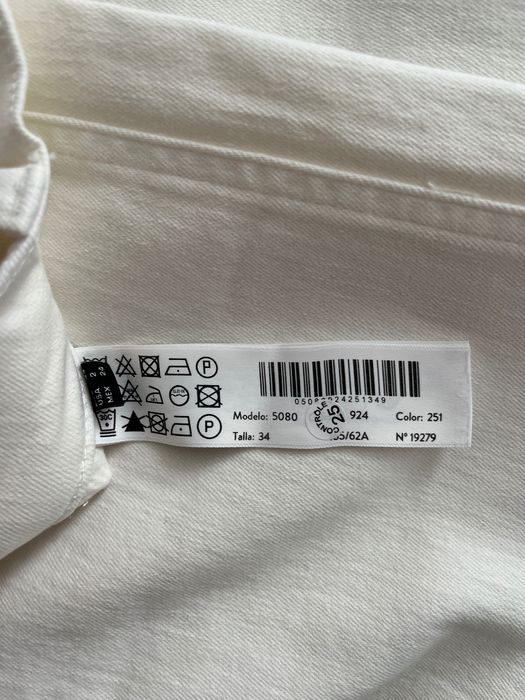 Джинси білі кльош висока посадка Massimo Dutti 34 розмір 5080/924