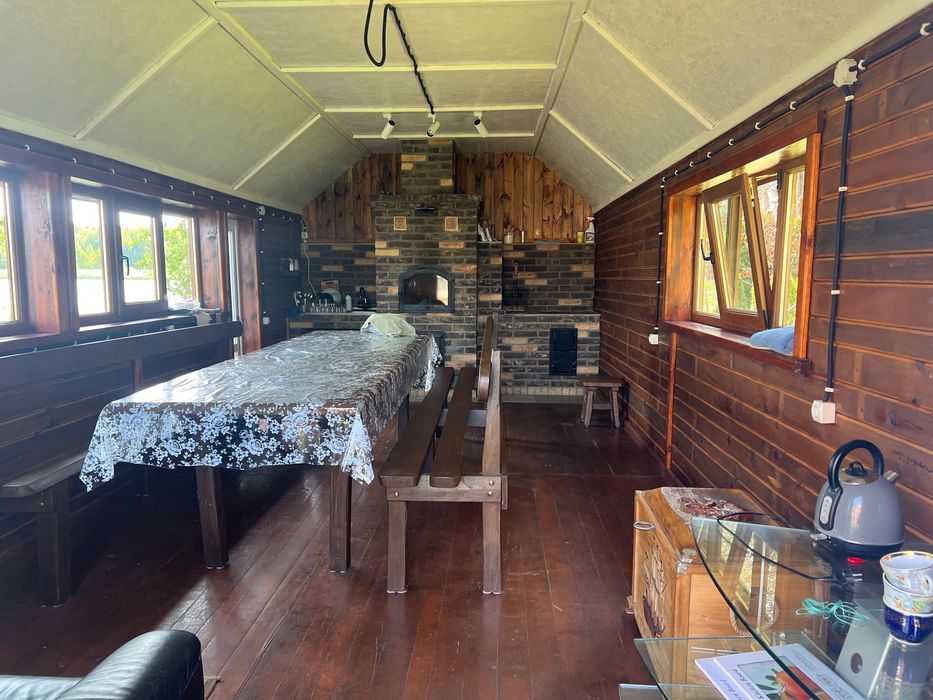 Відпочинок оренда будинку баня на березі озера Велике Облапи