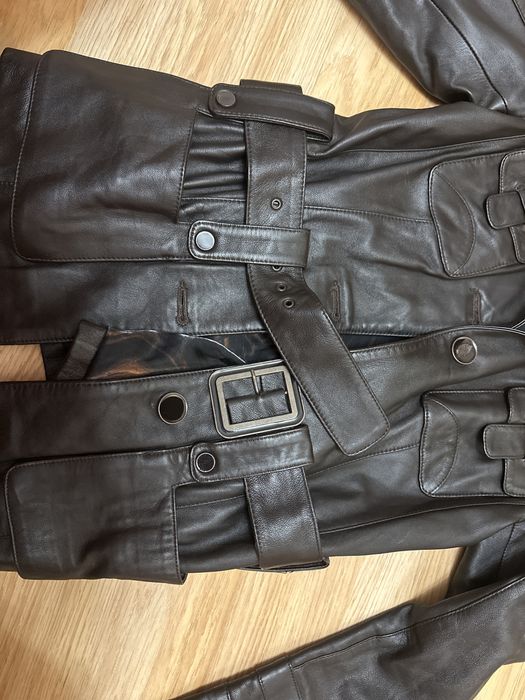 Куртка шкіряна жіноча