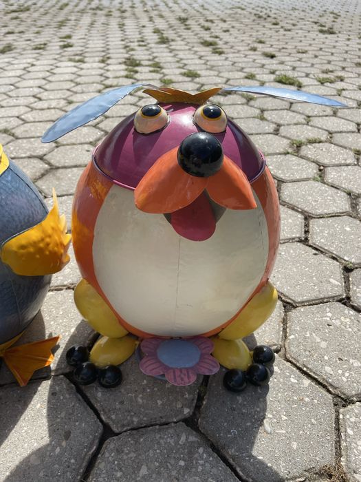 Baldes de lixo/reciclagem em forma de animais