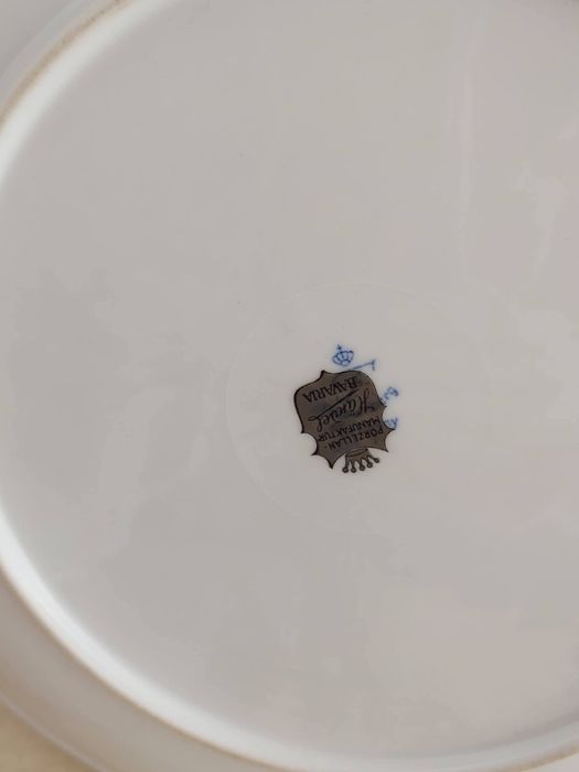 Furstenberg Harvel, efektowna misa, patera, owocarka. Biała porcelana