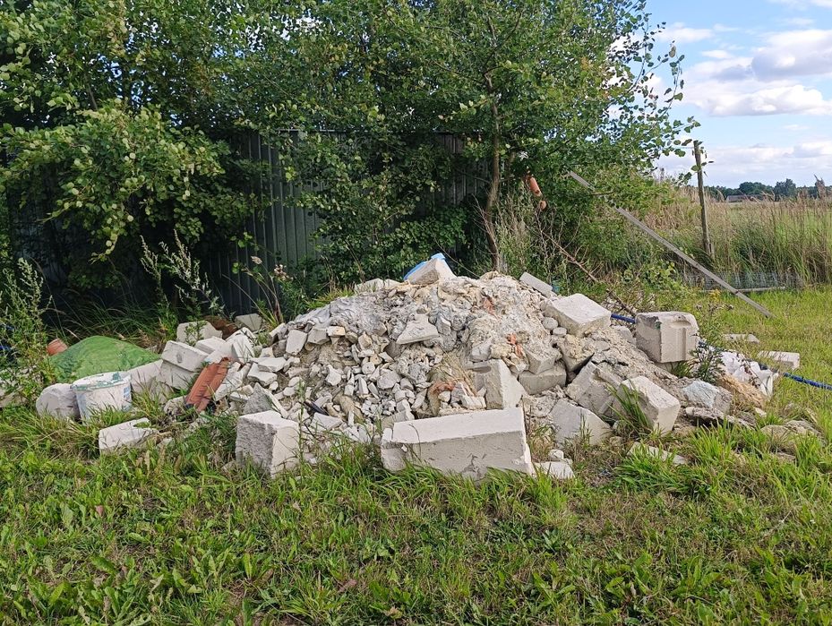 Oddam gruz oo budowie za darmo
