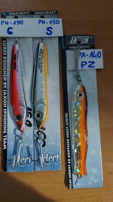 Pilker Jaxon Holo Select Hydra -  150g / FIX  - 140g -  3 sztuki