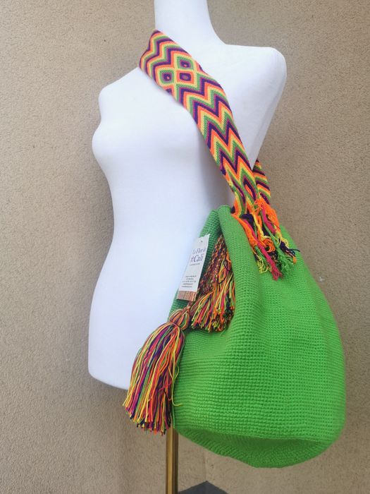 Worek Wayuu Mohila Kolumbia Barcelona nowa boho pleciona