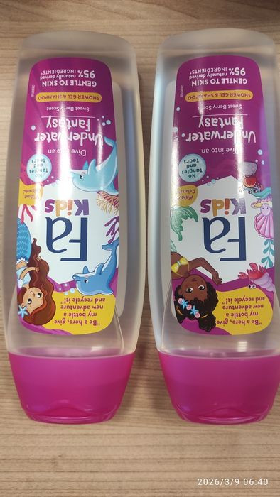 Ta Kids żel pod prysznic i szampon 2 x 400 ml