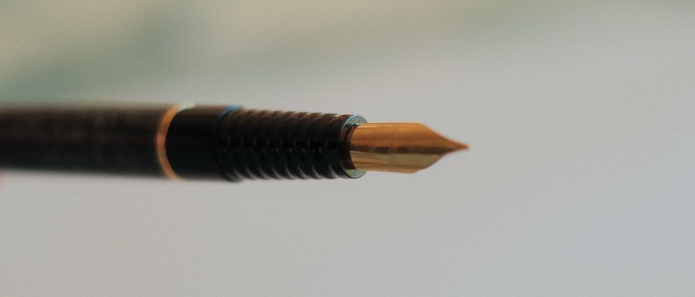 Caneta Tinteiro Waterman Lauréat marmoreada – anos 80/90