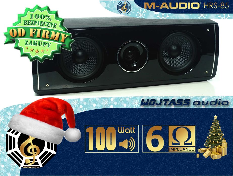 Kolumna centralna M-AUDIO HRS-85 High Gloss Połysk Piano Black Center