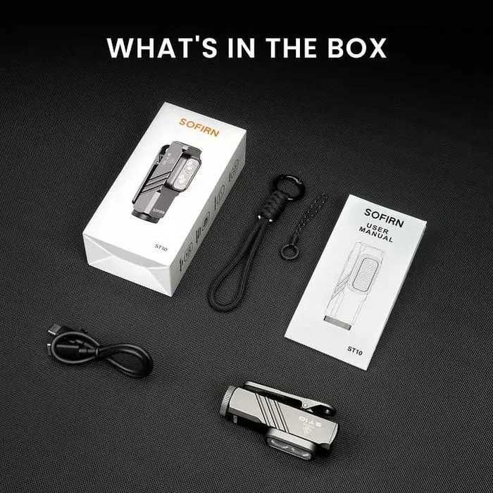 Latarka EDC Sofirn ST10 zasilanie AA/14500