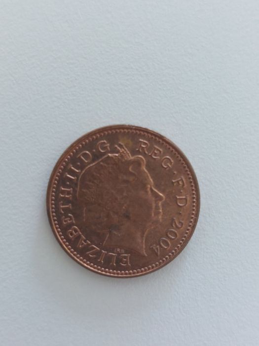 Moeda Inglesa "One Penny" de 2004