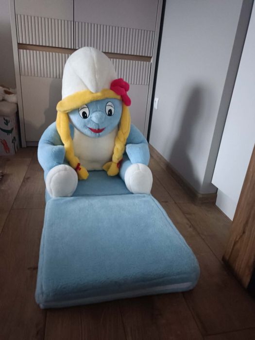 Pufa smerfetka niebieska